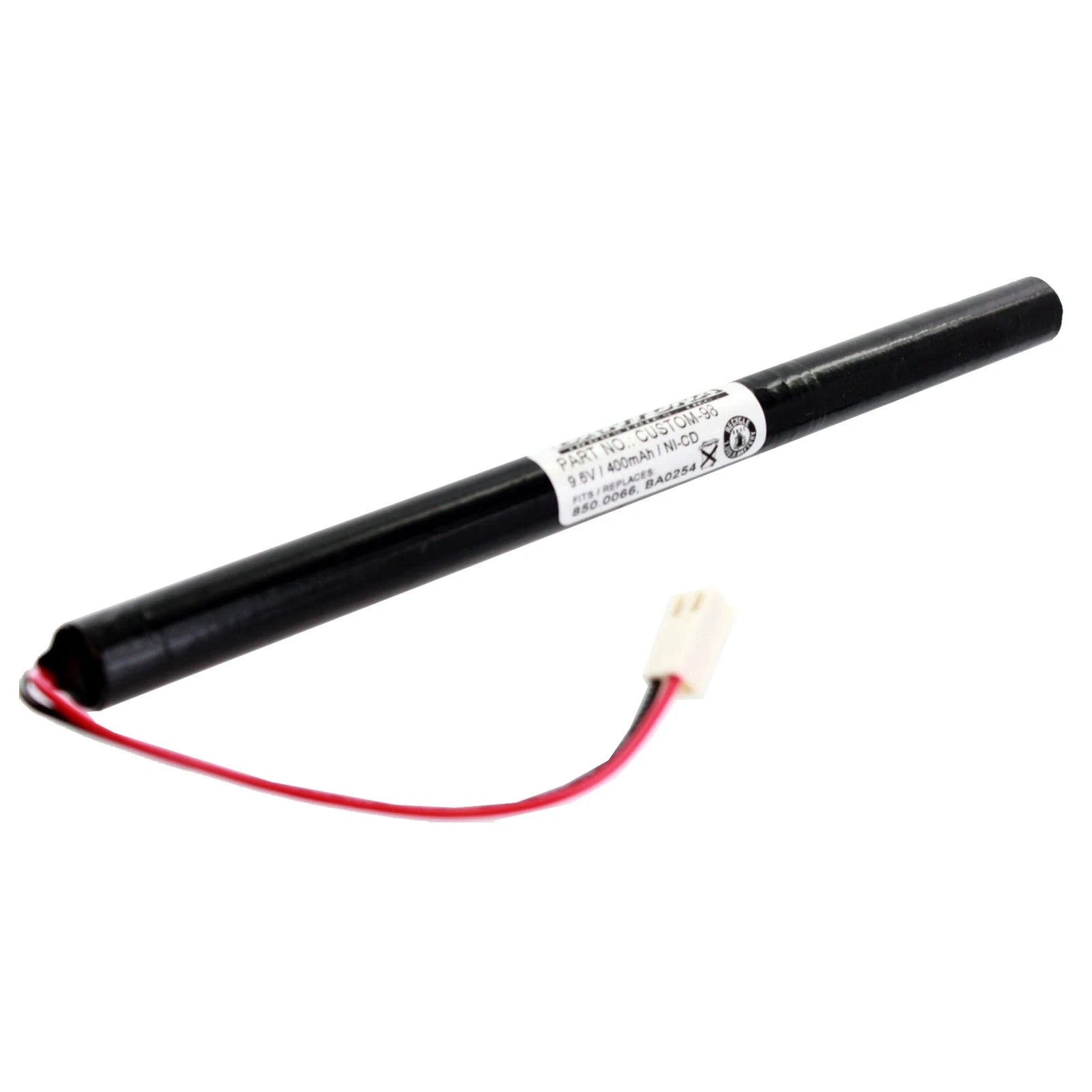 3pc 9.6V 400mAh Emergency Lighting Exit Sign Battery For Emergi-Lite LEDPXN-1R