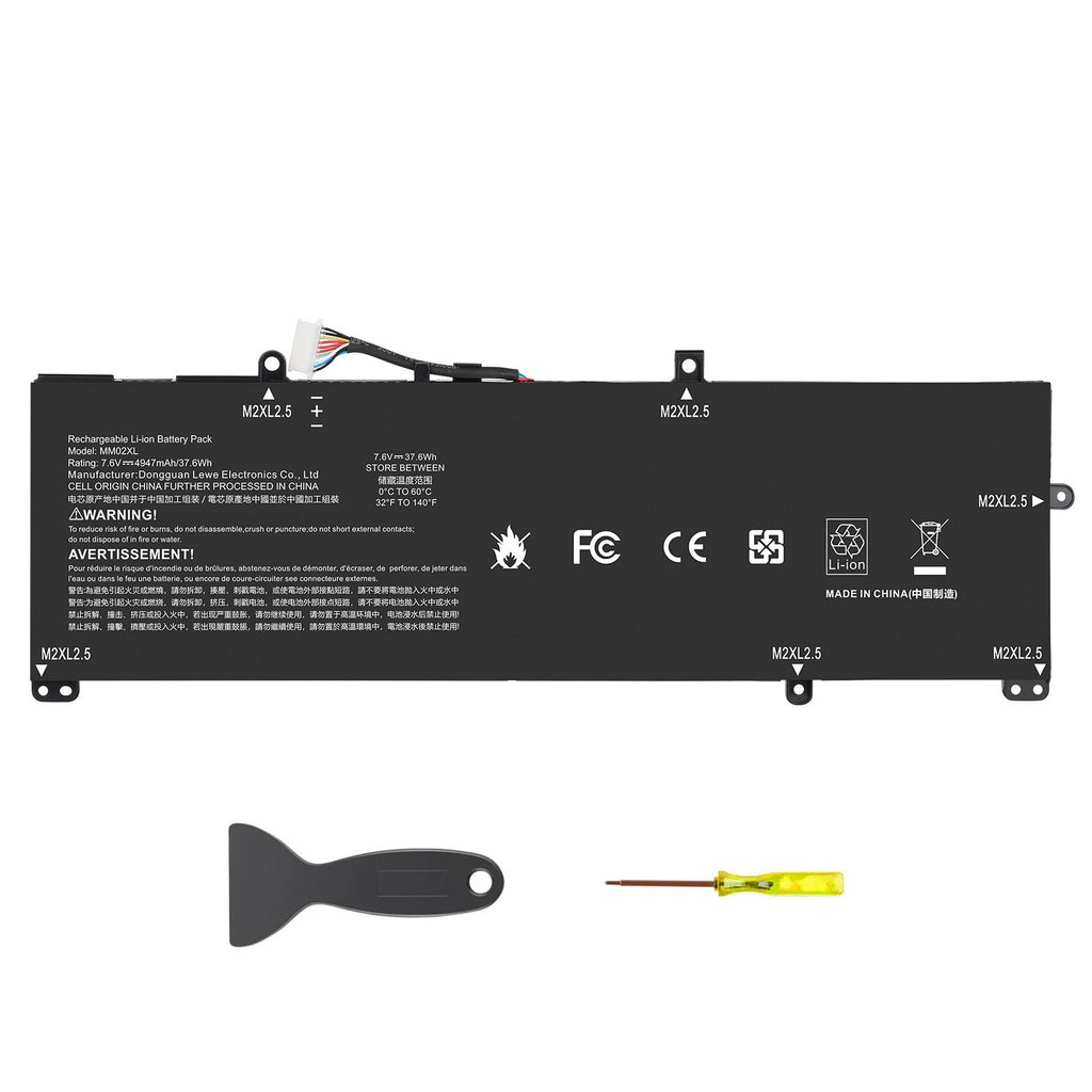 NEW MM02XL Battery For HP Pavilion 13-AN HSTNN-DB8U HSTNN-IB8Q L28076-005 37.6Wh