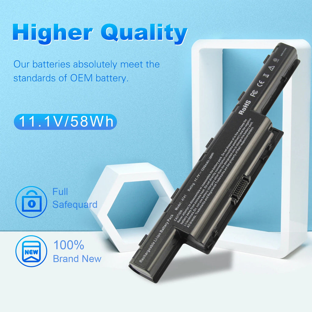 Laptop Battery For Acer AS10D31 AS10D41 AS10D51 AS10D61 AS10D71 AS10D73 AS10D81