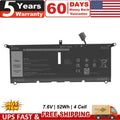 Replacement Battery For Dell XPS 13 9370 9380 / Latitude 3301 DXGH8 0DXGH8 52Wh