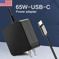 65 Watt Laptop USB-C Charger Block Wall Type C Power Supply Cable Adapter Type-C