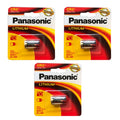3x Panasonic 3V CR-2 Photo Lithium Battery ELCR2 EL-CR2 GPCR2 KCR2 KCR2-1 K-CR2