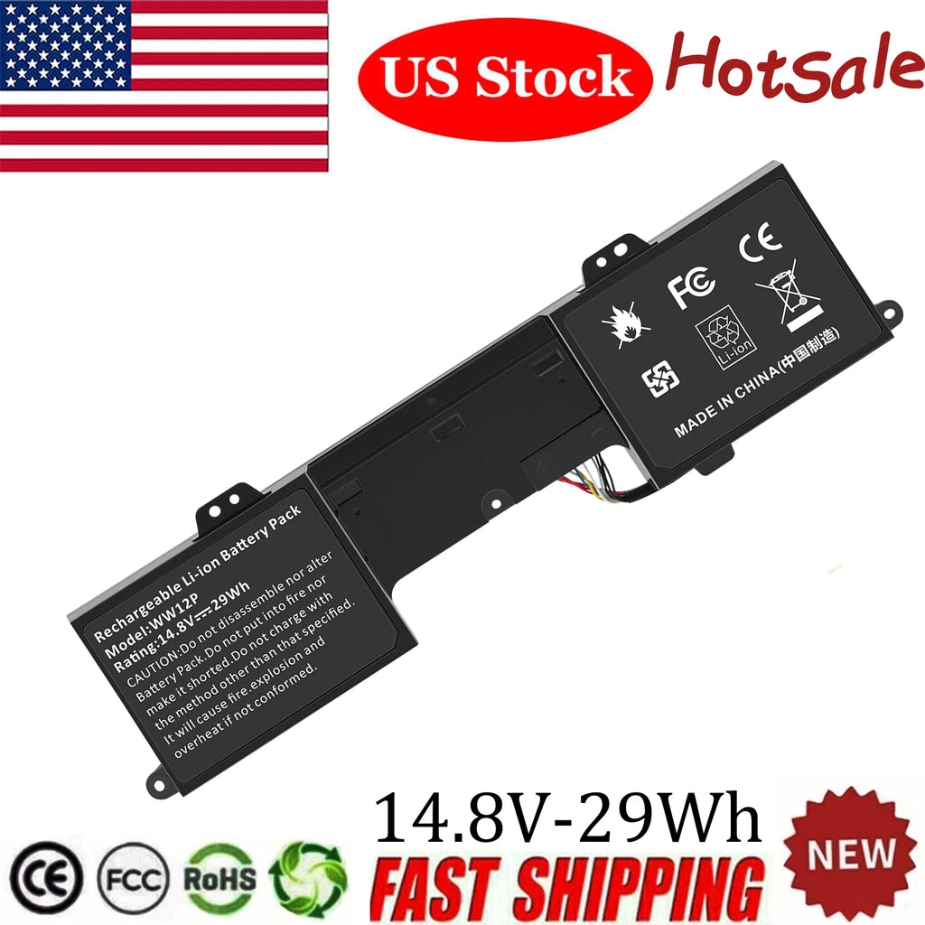 WW12P 9YXN1 TR2F1 Battery for Dell Inspiron Duo 1090 Tablet PC Convertible 29Wh