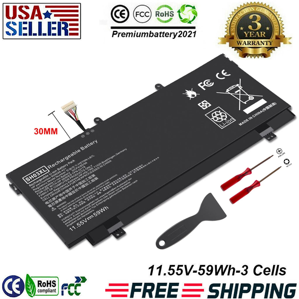 SH03XL Battery for HP Spectre X360 13-W013DX 13-AC033DX 859026-421 859356-855