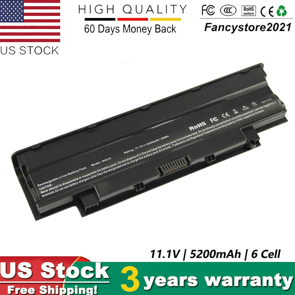 J1KND Battery for Dell Inspiron N4010 N5010 N5050 N7110 N7010R Type 383CW 965Y7