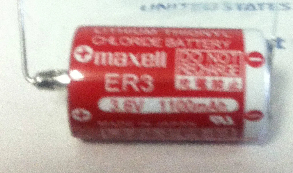 Brand New Maxell ER3 3.6V 1100MAH Li-ion Battery with Pin