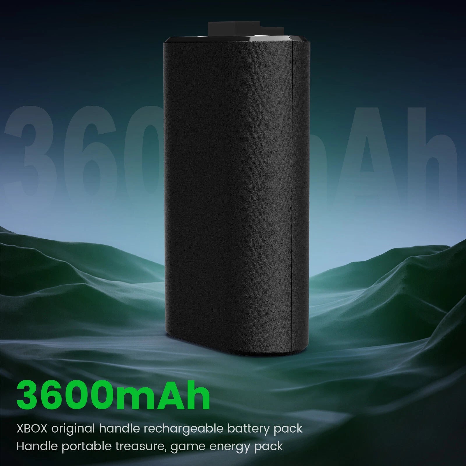 2*Rechargeable Battery Pack For Xbox Series X/S/Xbox One S/X/E+Charging Cable