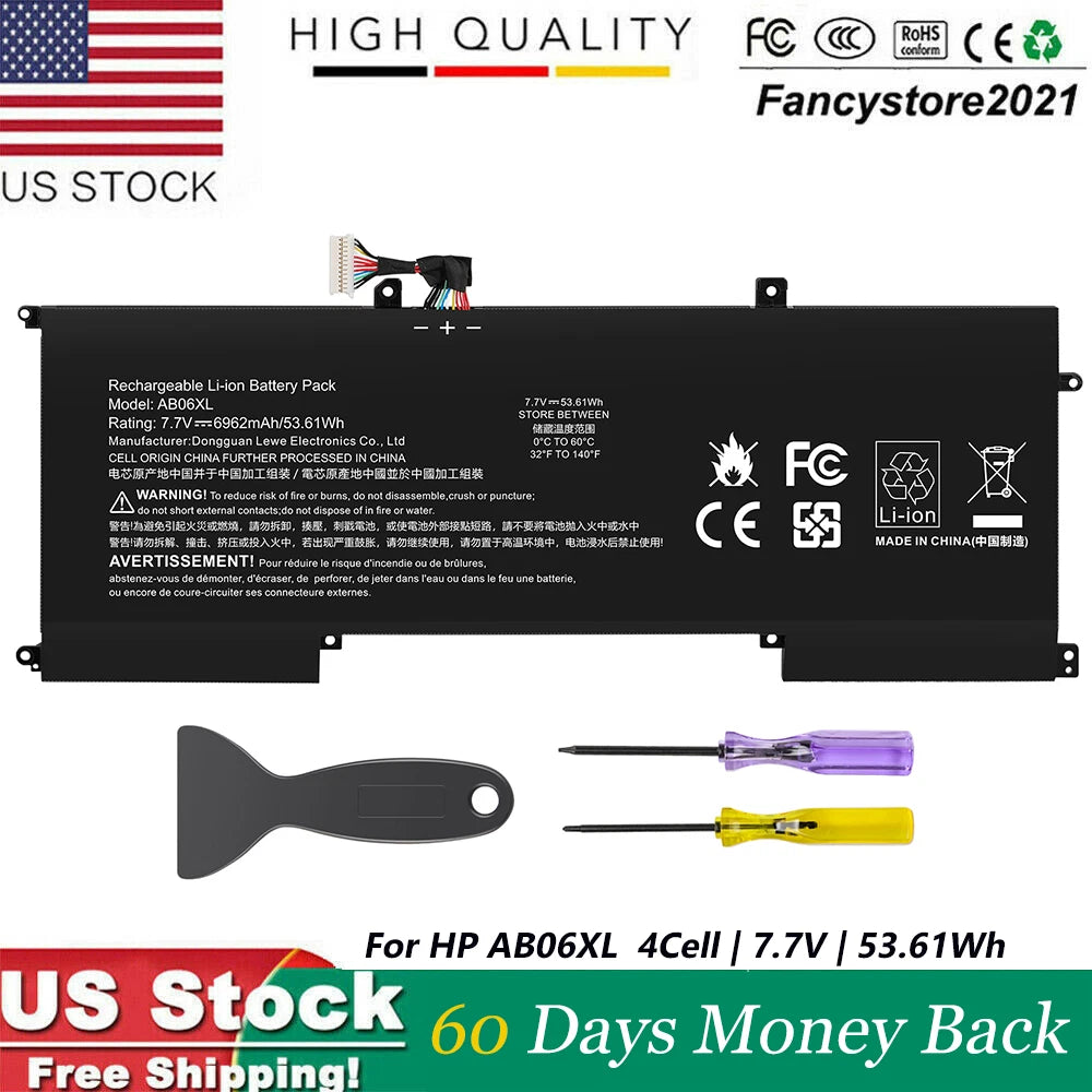 AB06XL Battery for Hp Envy 13 2017 13-AD019TU AD022TU TPNI128 HSTNN-DB8C ABO6XL