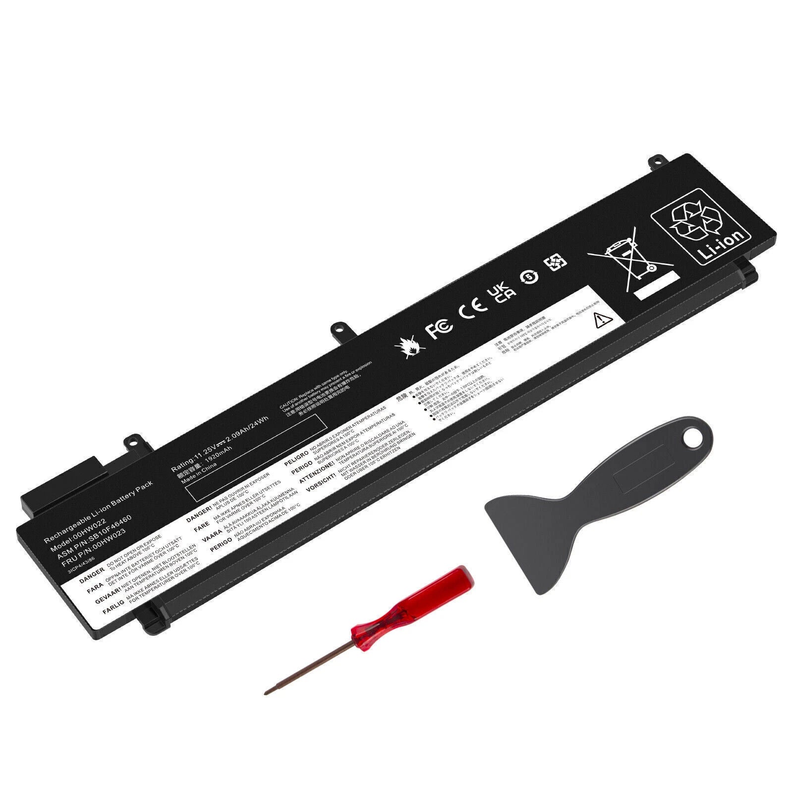 Battery 00HW023 00HW022 for Lenovo ThankPad T460s T470s SB10F46460 SB10F46474