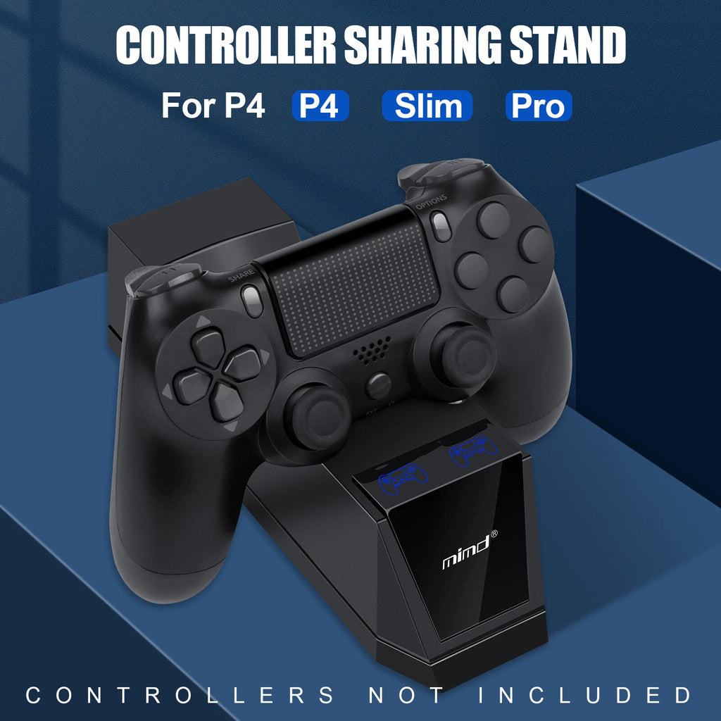 Wireless for PS4 Controller USB Charger Charging Station Dock For Playstation 4