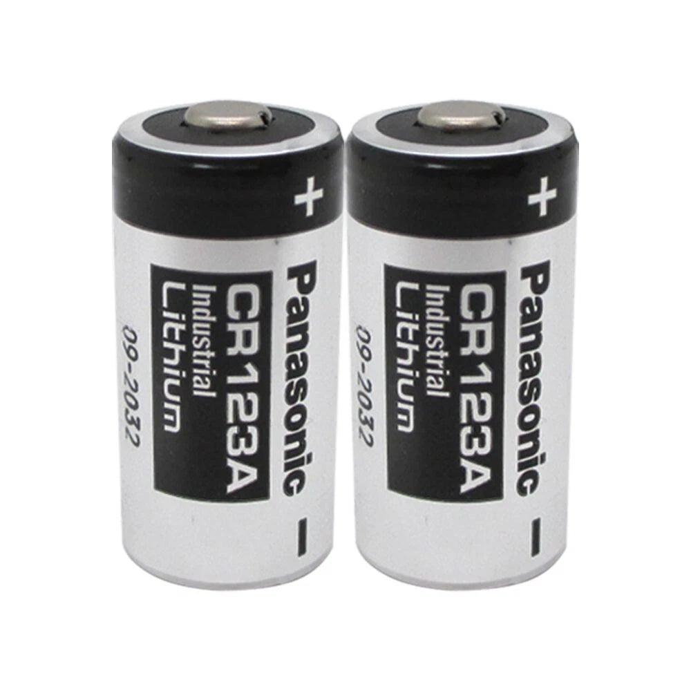 16 Pcs Panasonic CR123A CR123 Lithium 3V Photo Batteries Expires 2028