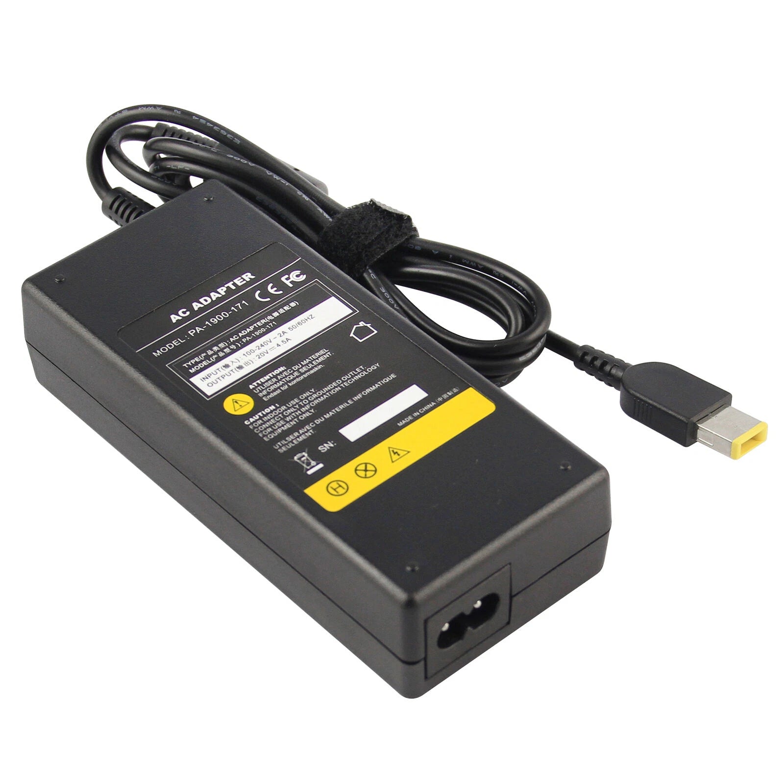 90W AC Adapter w/ Power Cord for Lenovo ThinkPad Dock Gen 2 Type 40AS