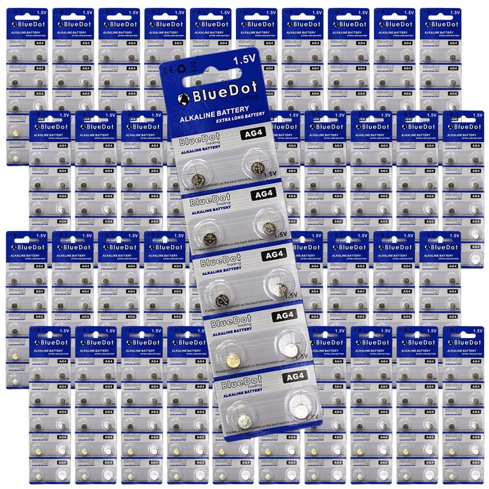 US SELLER ~ 400 AG4 SR626 377A SR626SW LR626 Alkaline battery in RETAIL PACKING