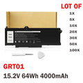 LOT GRT01 Battery For Dell Latitude 15 5521 5531 Precision 15 3561 3571 0R05P0