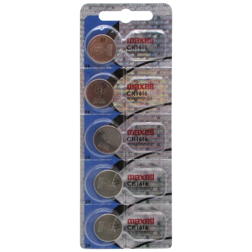 20 Maxell CR1616 1616 Lithium Coin Cell Batteries