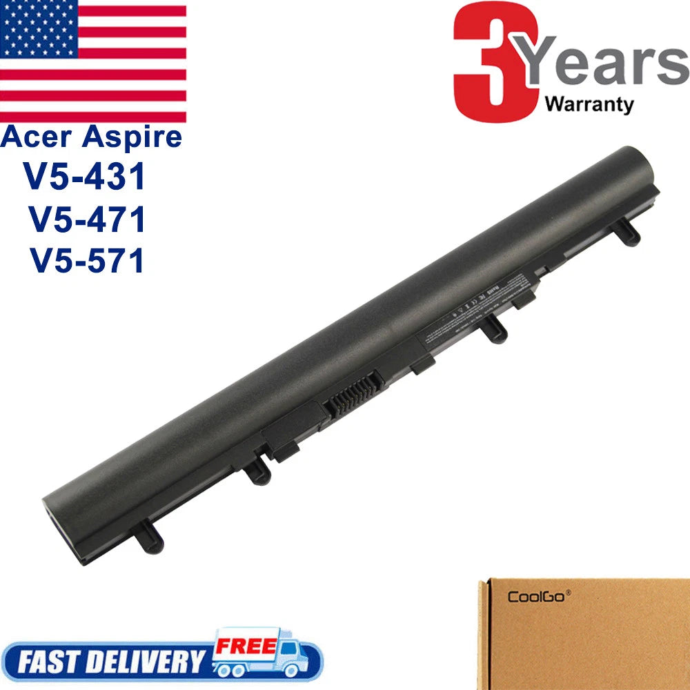 4Cell Battery for Acer Aspire E1 E1-522 E1-532 E1-532P E1-570 E1-572 E1-572P