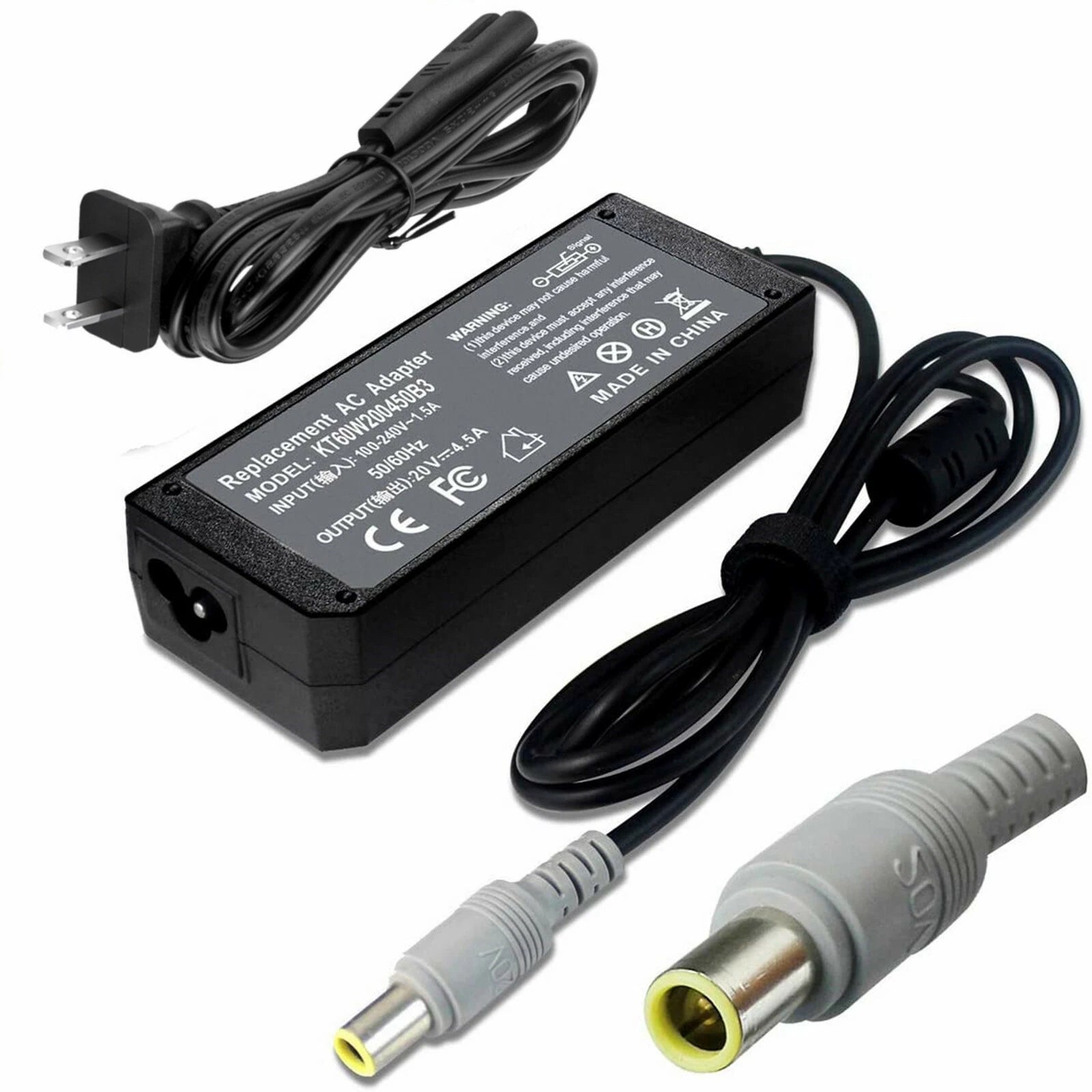 AC Adapter 20V 90W For Lenovo Thinkpad X200 X201 X220 X230 X61 L420 L430 Charger