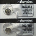 ENERGIZER 362/361 SR721SW SR721W WATCH BATTERIES (2piece) NEW Authorize Seller