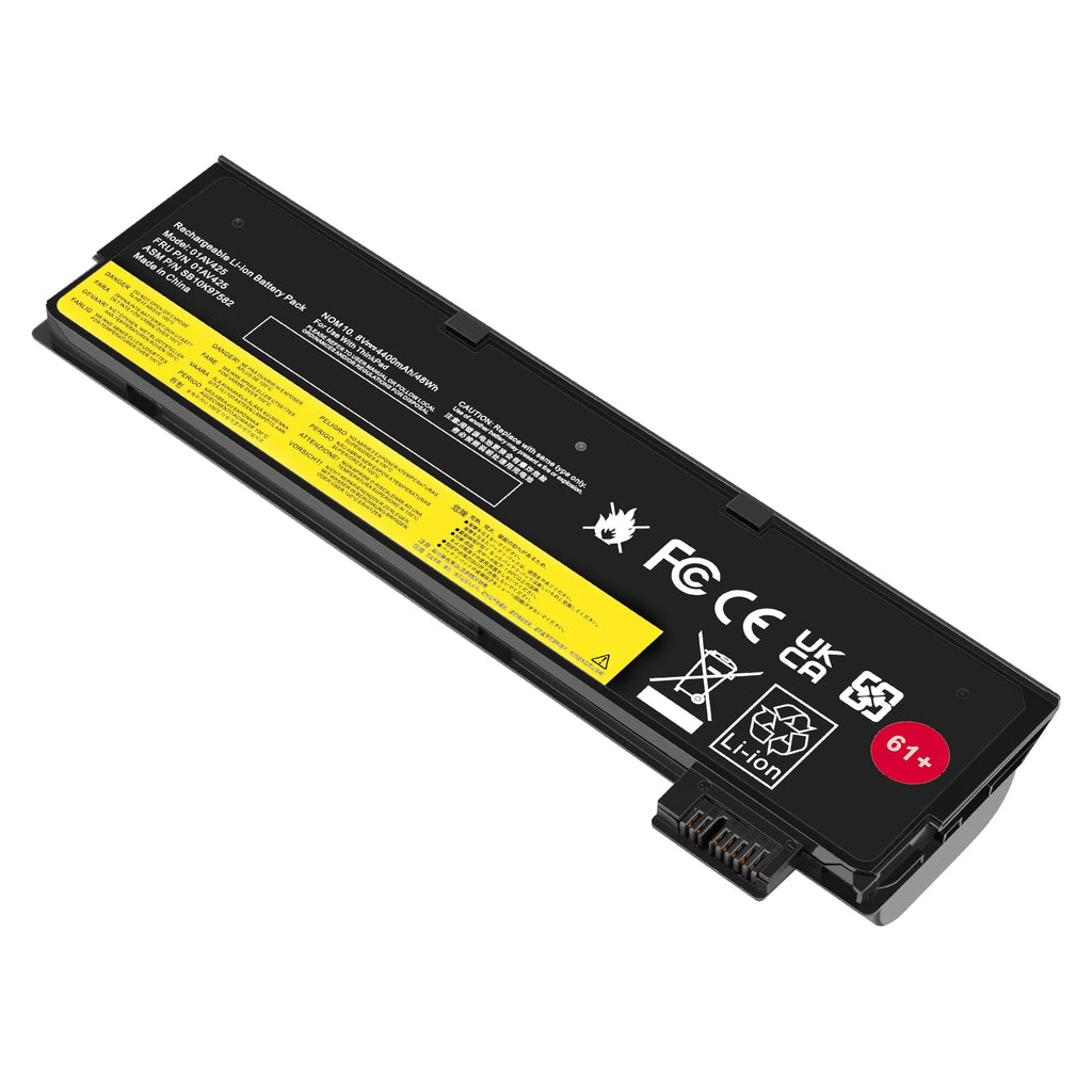 61+ 01AV422 01AV423 01AV424 01AV425 Battery For Lenovo Thinkpad T470 T570 48Wh
