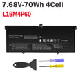 Replace L16M4P60 5B10N01565 Battery For LENOVO YOGA 920 920-13IKB YOGA 6 PRO 70W