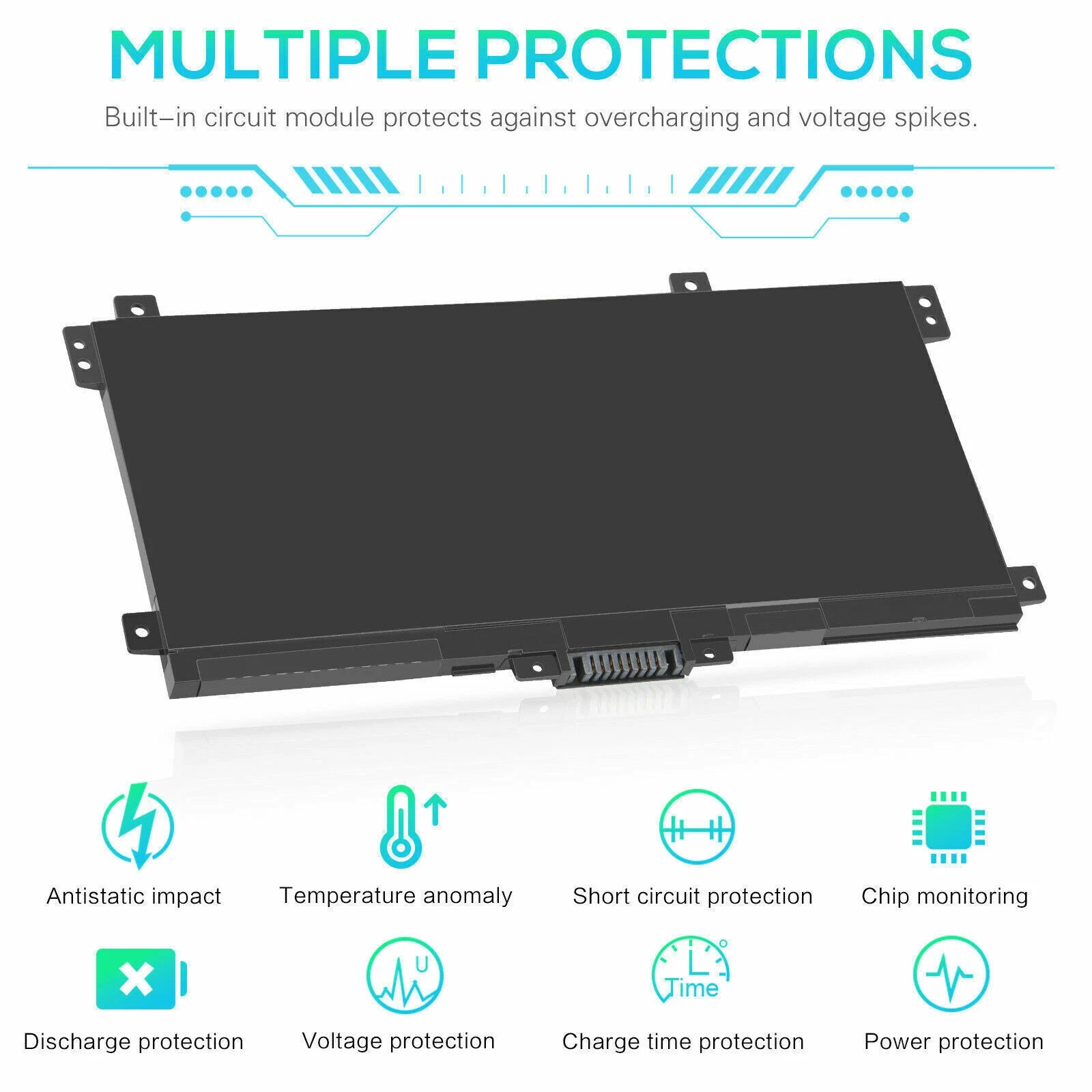 LK03XL Battery For HP Envy X360 15-BQ 15-CN 15-CR 17-AE 17-CE L09281-855 Laptop