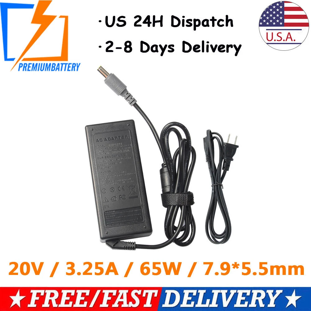 AC Adapter For Lenovo ThinkPad X230 X230i X120 L330 L521 X131e T61 Z61e Z61m