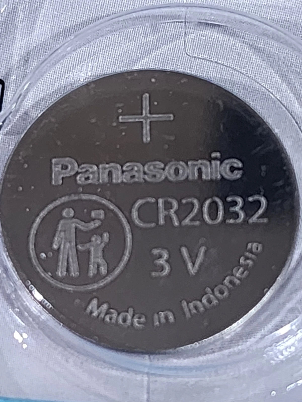 2 pc CARDED PANASONIC CR2032 cr 2032 ECR2032 3v LITHIUM BATTERY EXPIRE 2036