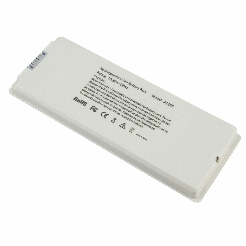 A1181 Battery For Apple MacBook 13" A1185 MA254 MA255 MA561 MA566 2006-2009 60Wh