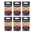 6X Duracell DL2032 3V Lithium Coin Battery SB-T15 EA2032C LF1/2V ECR2032 L2032