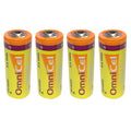 4x Omnicel ER18505 3.6V 3.8Ah Sz A Lithium Button Top Battery RFID AMR Backup