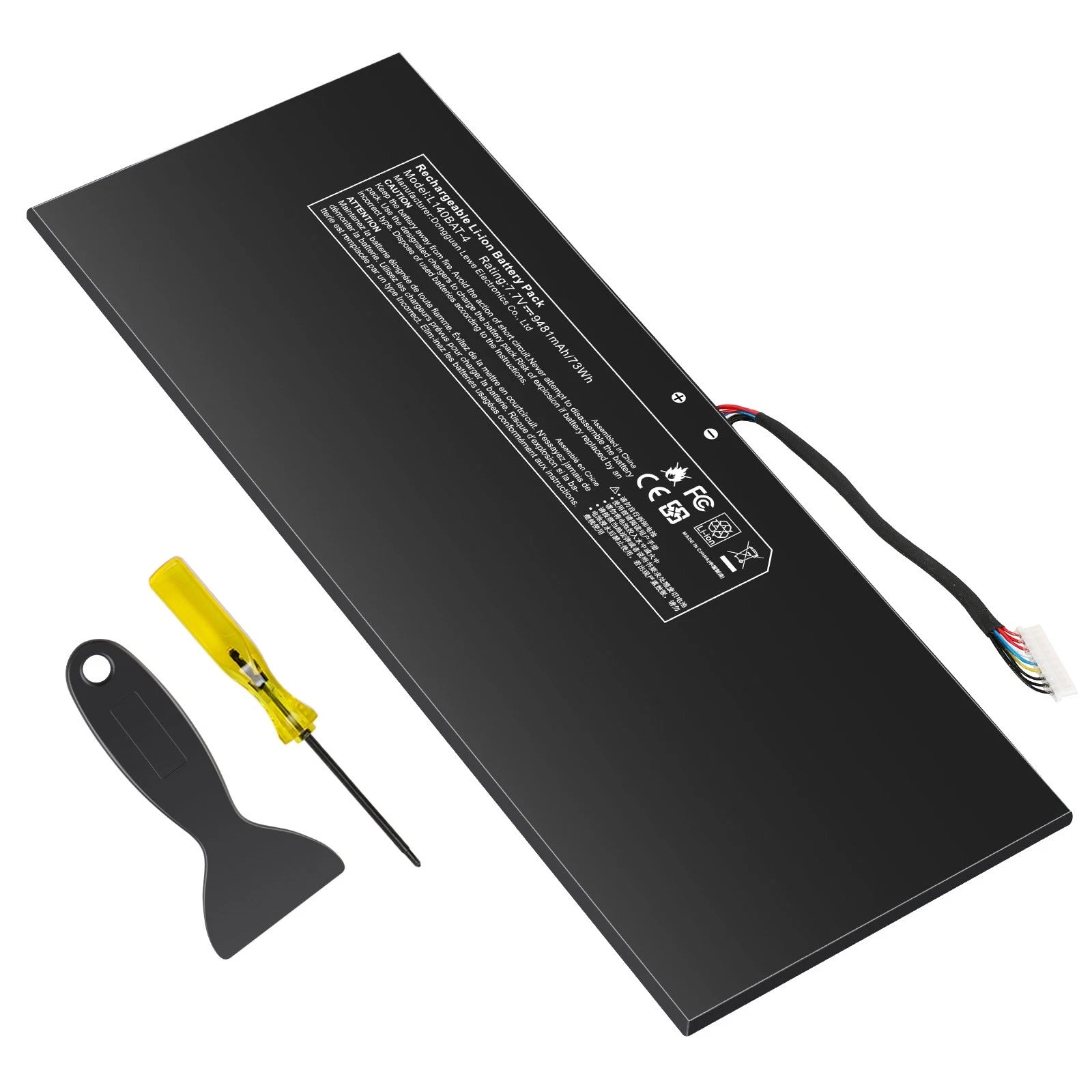 L140BAT-4 Battery For Schenker VIA 14 Late 2020 Wooking Jiasha ST Pro Serie 73WH