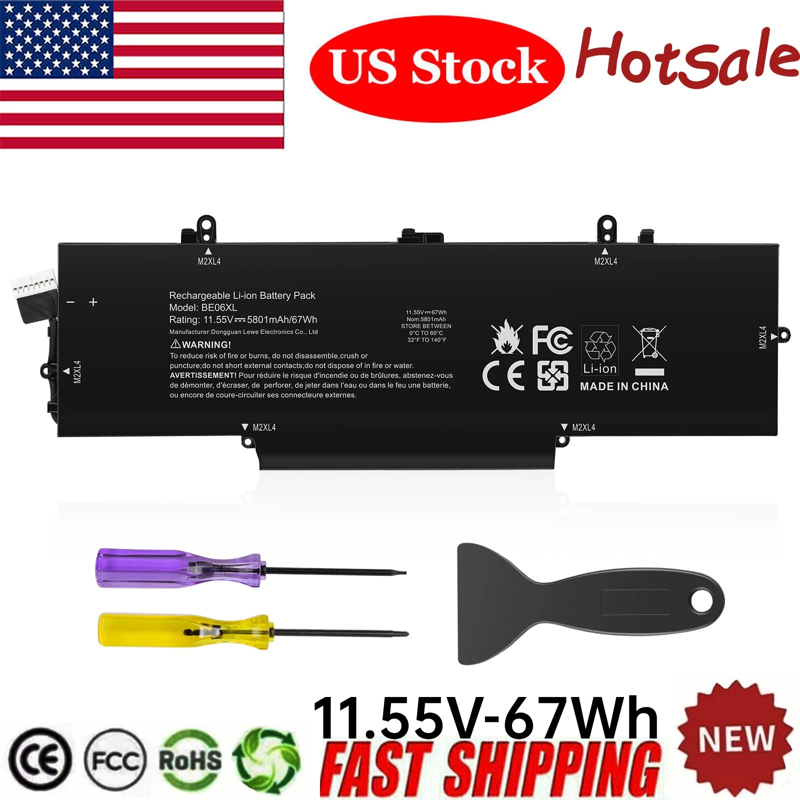 BE06XL BEO6XL Battery For HP Elitebook 1040 G4 Folio Series HSTNN-IB7V HSN-Q02C