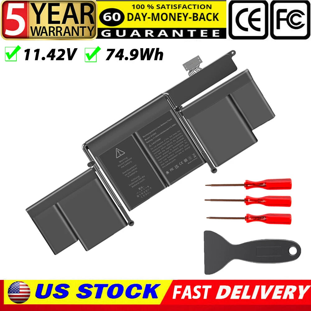 Battery A1493 for MacBook Pro 13" Retina A1502 2013 ME864LL/A ME866LL/A 020-8148