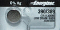 390 / 389 ENERGIZER WATCH BATTERIES SR1130SW SR1130W x 1