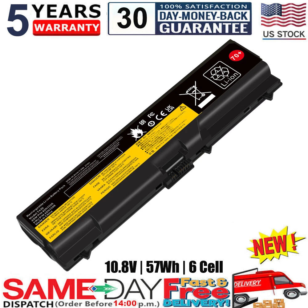 LOT Battery for Lenovo ThinkPad T430 T530 L430 L530 W530 W530i 0A36303 42T4235