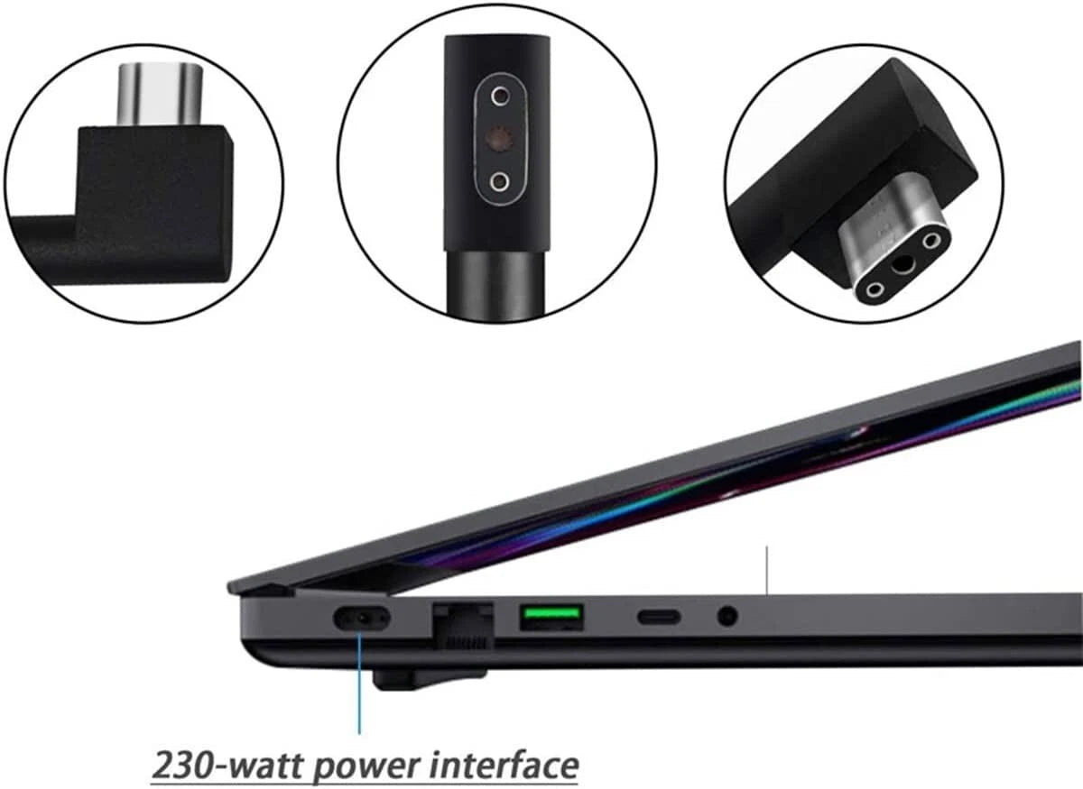 230W 19.5V 11.8A RC30-024801 Laptop Adapter Power Supply Razer Blade Pro 14 15
