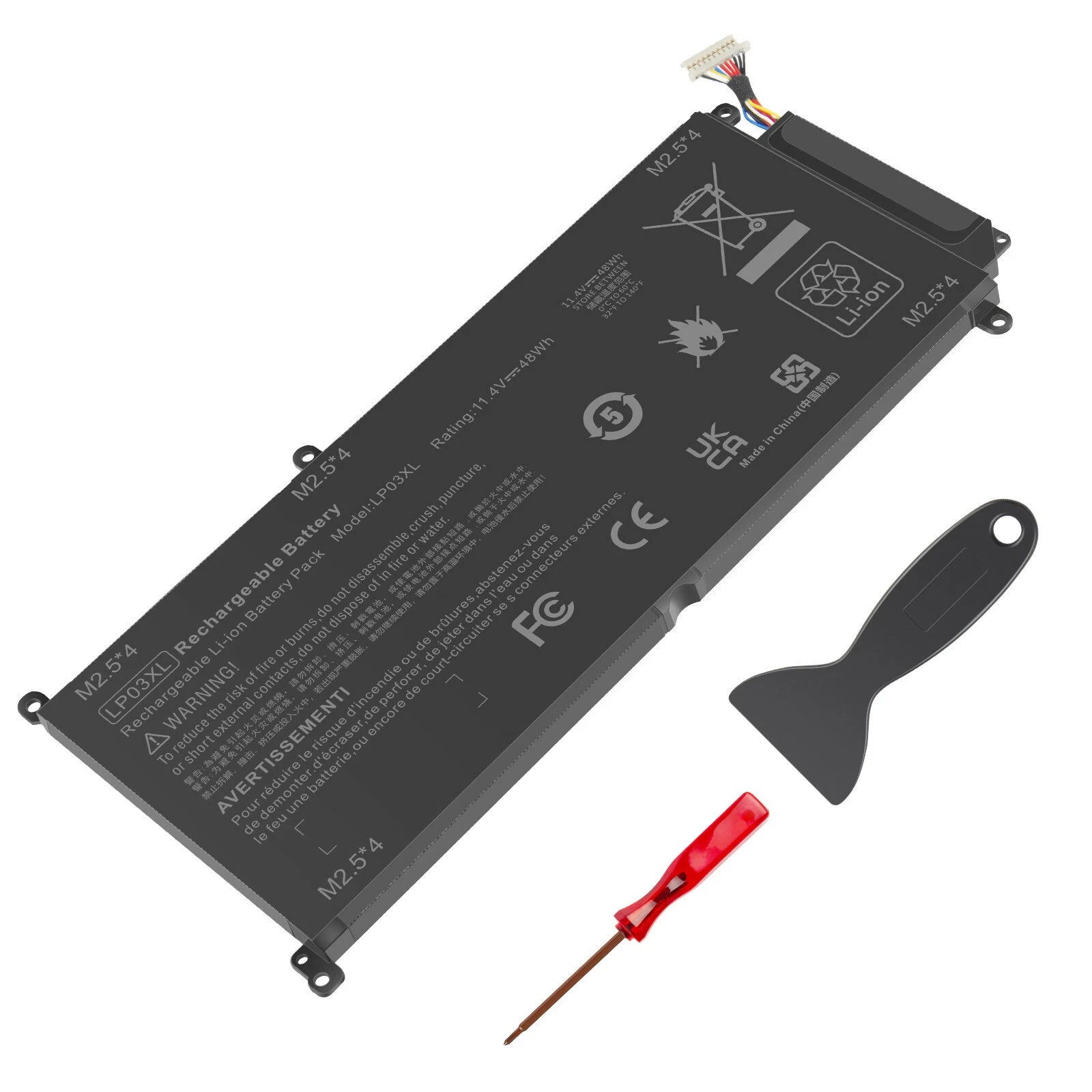 LP03XL Replacement Battery For HP Envy M6-P M6-P113DX 15T-AE 15T-AE00 807417-005