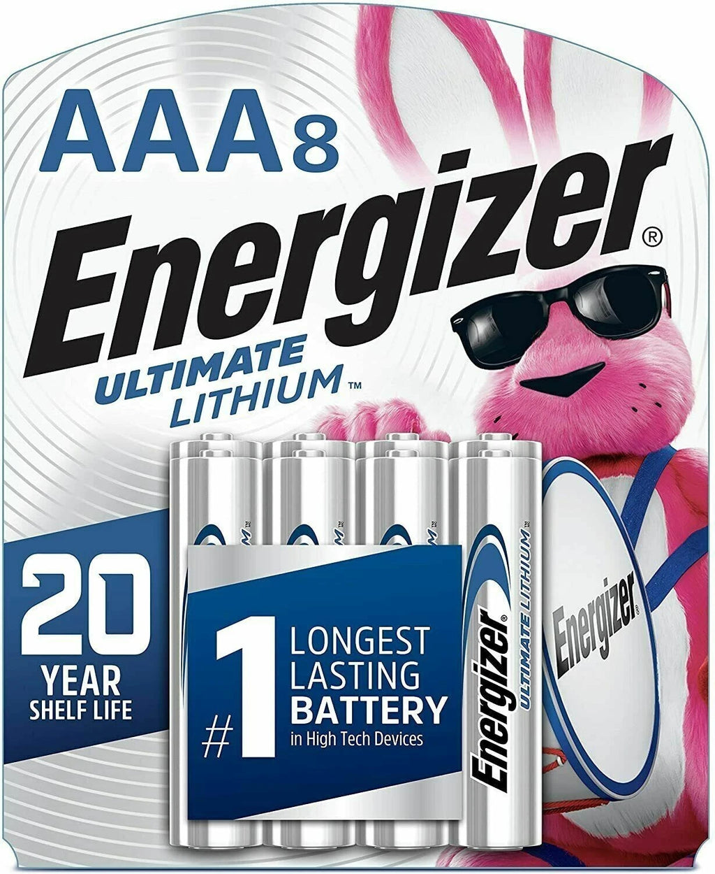 12 Pack Energizer AAA Ultimate Lithium Long Lasting Batteries BULK