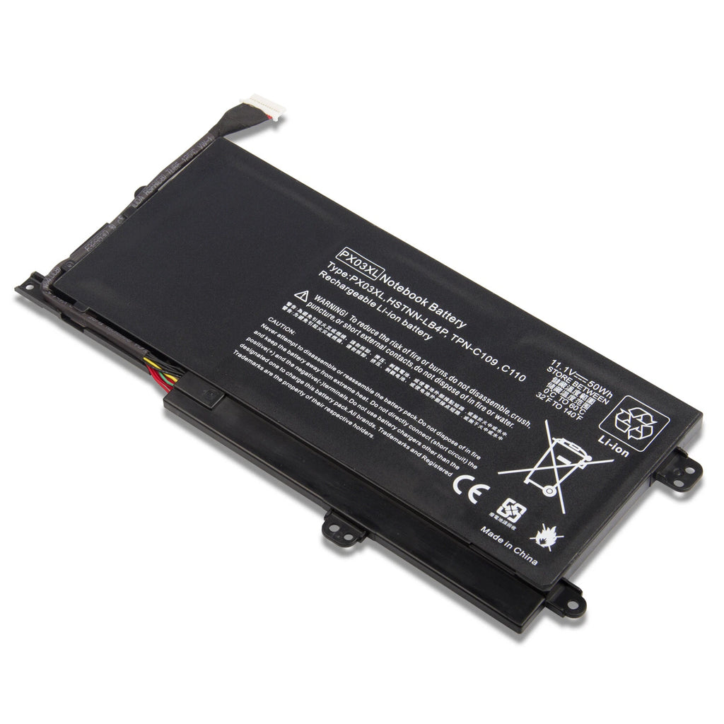100% New Battery PX03XL For HP ENVY 14 Sleekbook /TouchSmart M6-K025dx Series