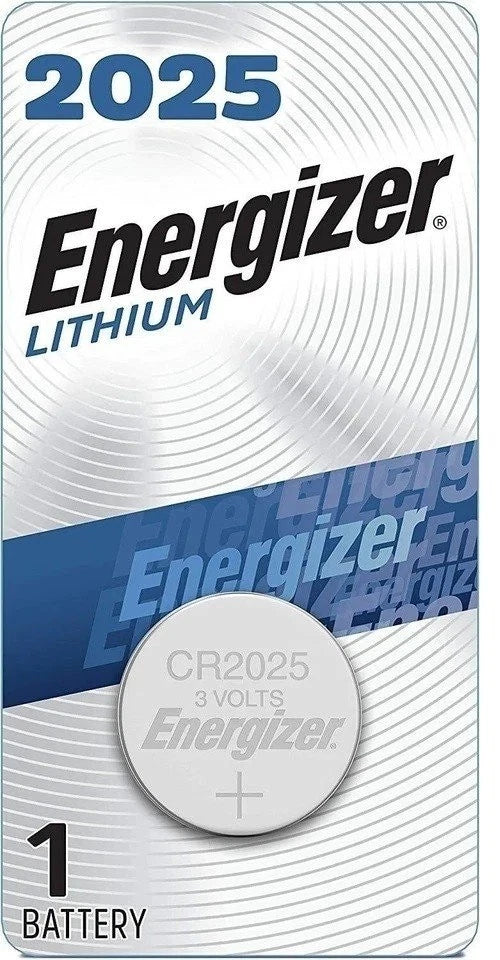 Energizer 2025 Batteries 3V Lithium - FREE SHIPPING