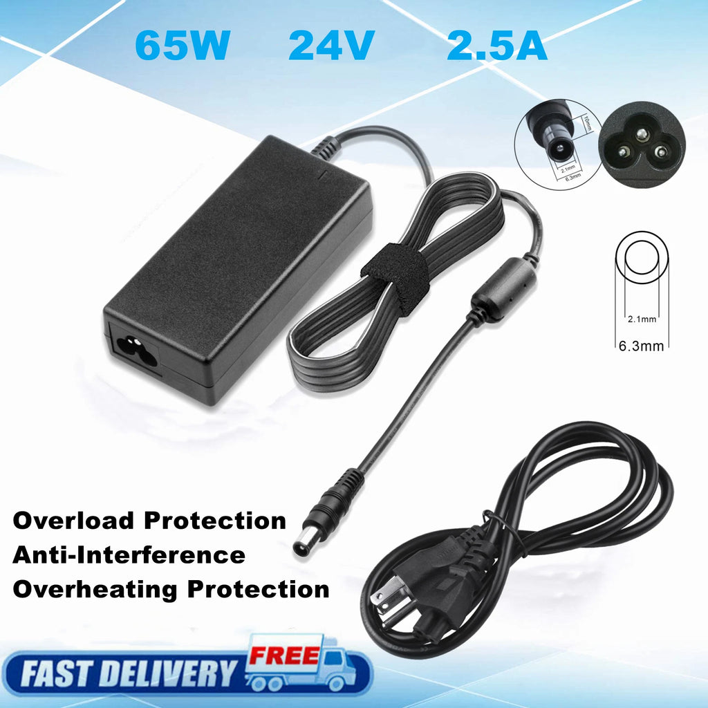 24V 65W AC/DC Adapter for Samsung HW-HM45C HW-F350 HWF350/HW-F350 Power Cord
