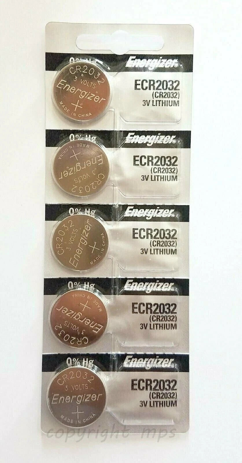 Energizer ECR2032 CR 2032 (2 piece) Lithium 3V Battery New Authorized Seller