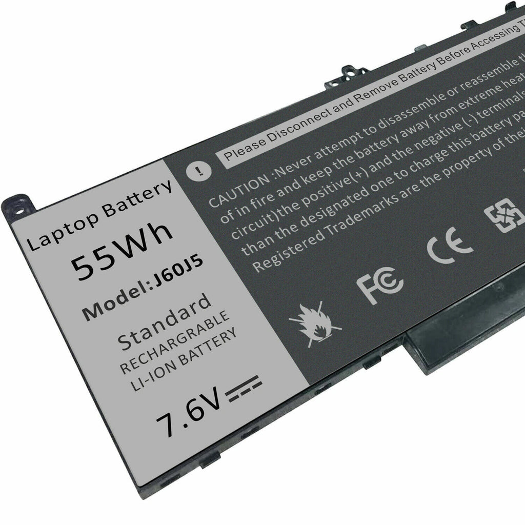 J60J5 Laptop Battery for Dell Latitude E7270 E7470 PDNM2 MC34Y 451-BBSX 1W2Y2