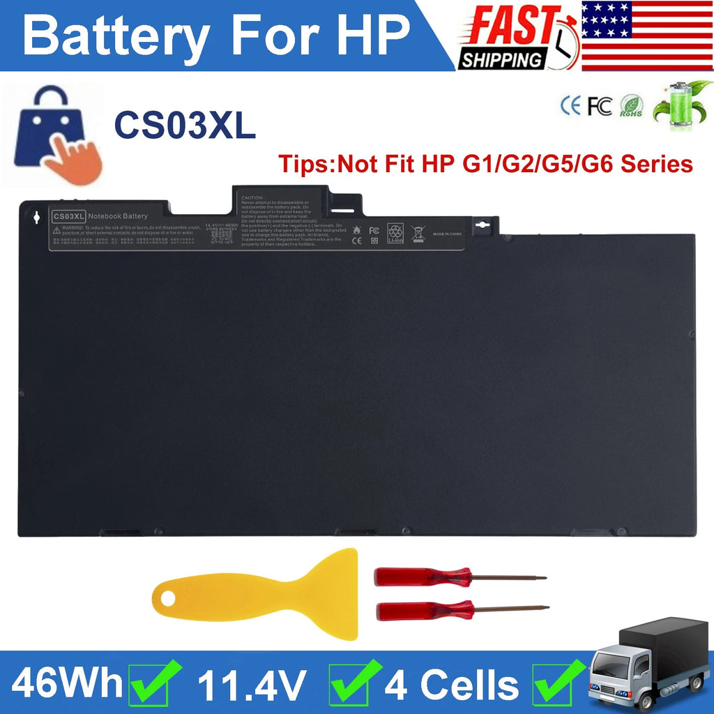 ?CS03XL Battery for HP Elitebook 840 G3 G4 850 G3 G4 854108-850 800513-001 46Wh