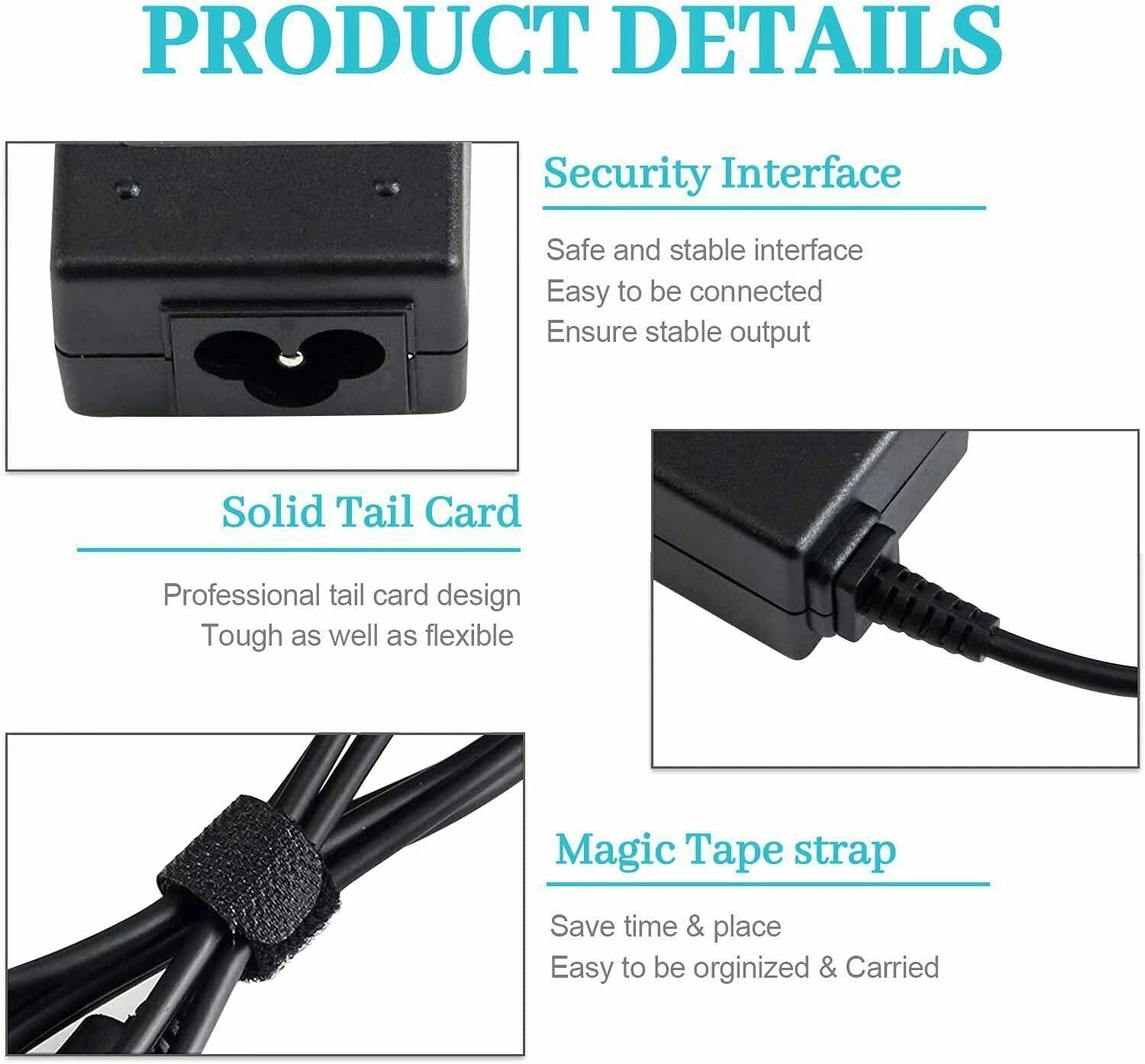 45W 45Watts 19.5V 2.31A New For Dell Laptop AC Charger Power Cord Adapter 0KXTTW