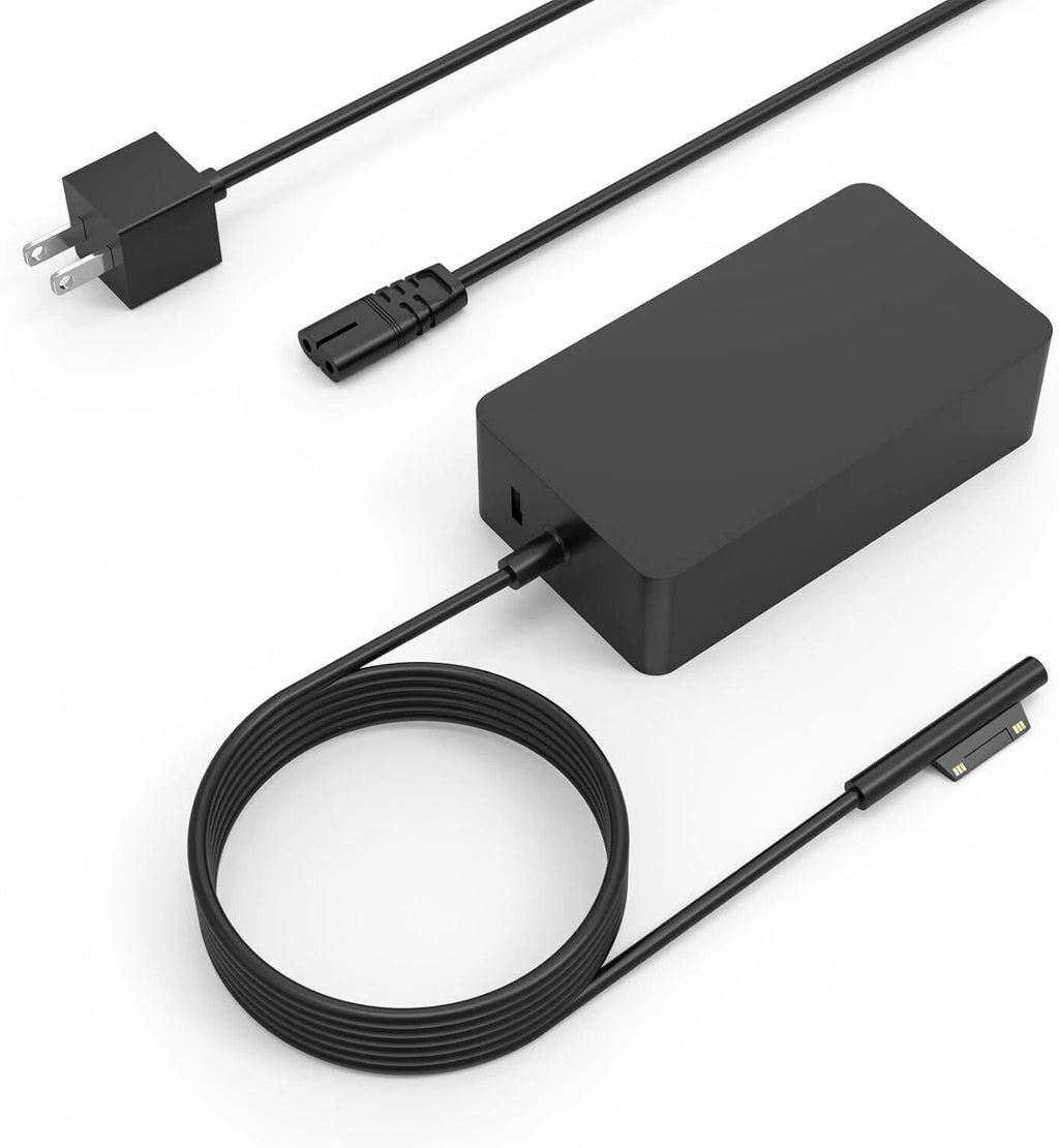 Laptop Charger 65W Adapter Compatible for Microsoft Surface Pro 9/8/X/7/6/5/4/3
