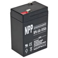 NPP NP6-5Ah 6V 5Ah AGM VRLA General Series Battery