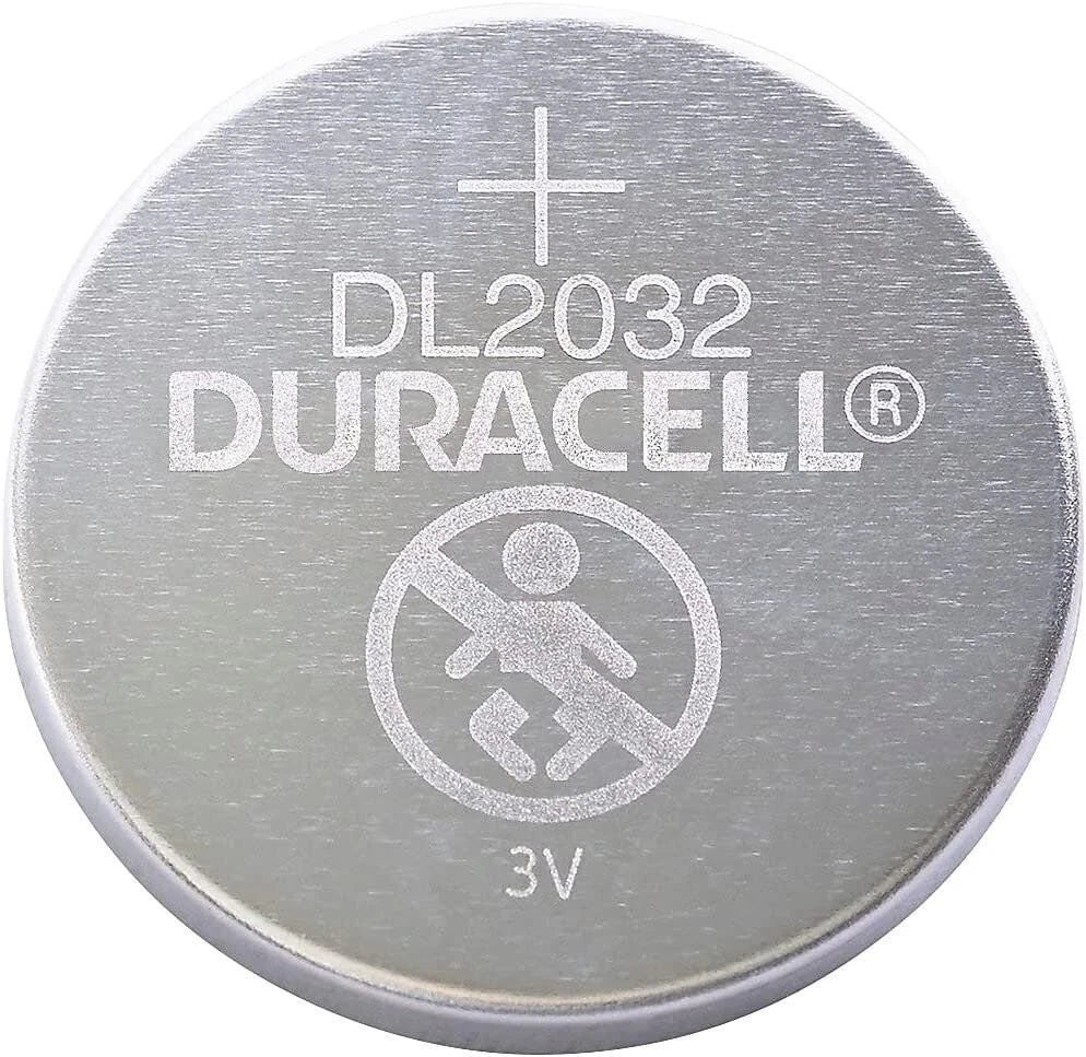 Duracell Duralock DL 2032 225mAh 3V Lithium Coin Cell Battery [Set of 6] or...