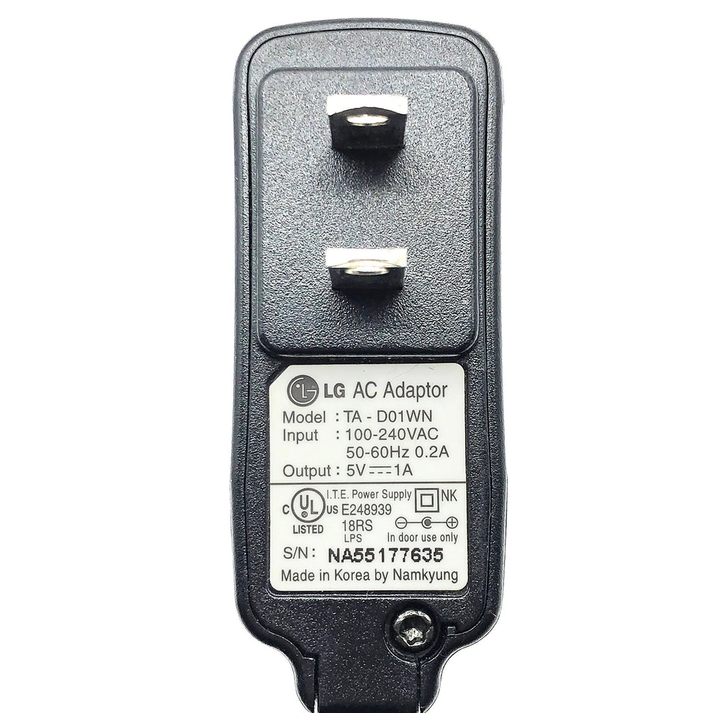 NEW Genuine LG TA-D01WN AC Power Adapter Supply For Cell Phone Travel Charger