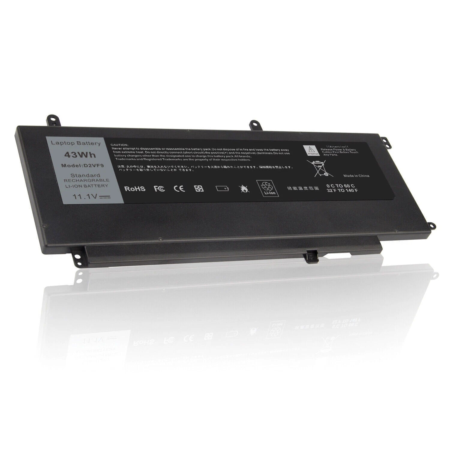 D2VF9 Battery For Dell Inspiron 15 7000 Series 15-7547 15-7548 14-5459 V5459 PC